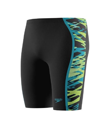 Jammer De Natation Hyperboom Splice Homme Anthracite Bleu Sarcelle Speedo