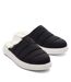 Womens/ladies Alpargata Mallow Slippers Black Toms-1