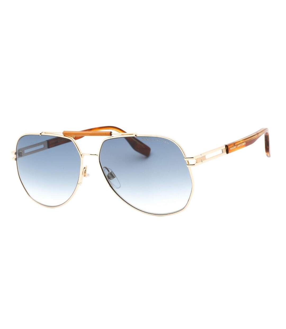 Lunettes De Soleil Motif/style Pilote Homme Taille Unique Bleu Beige Marc Jacob-2