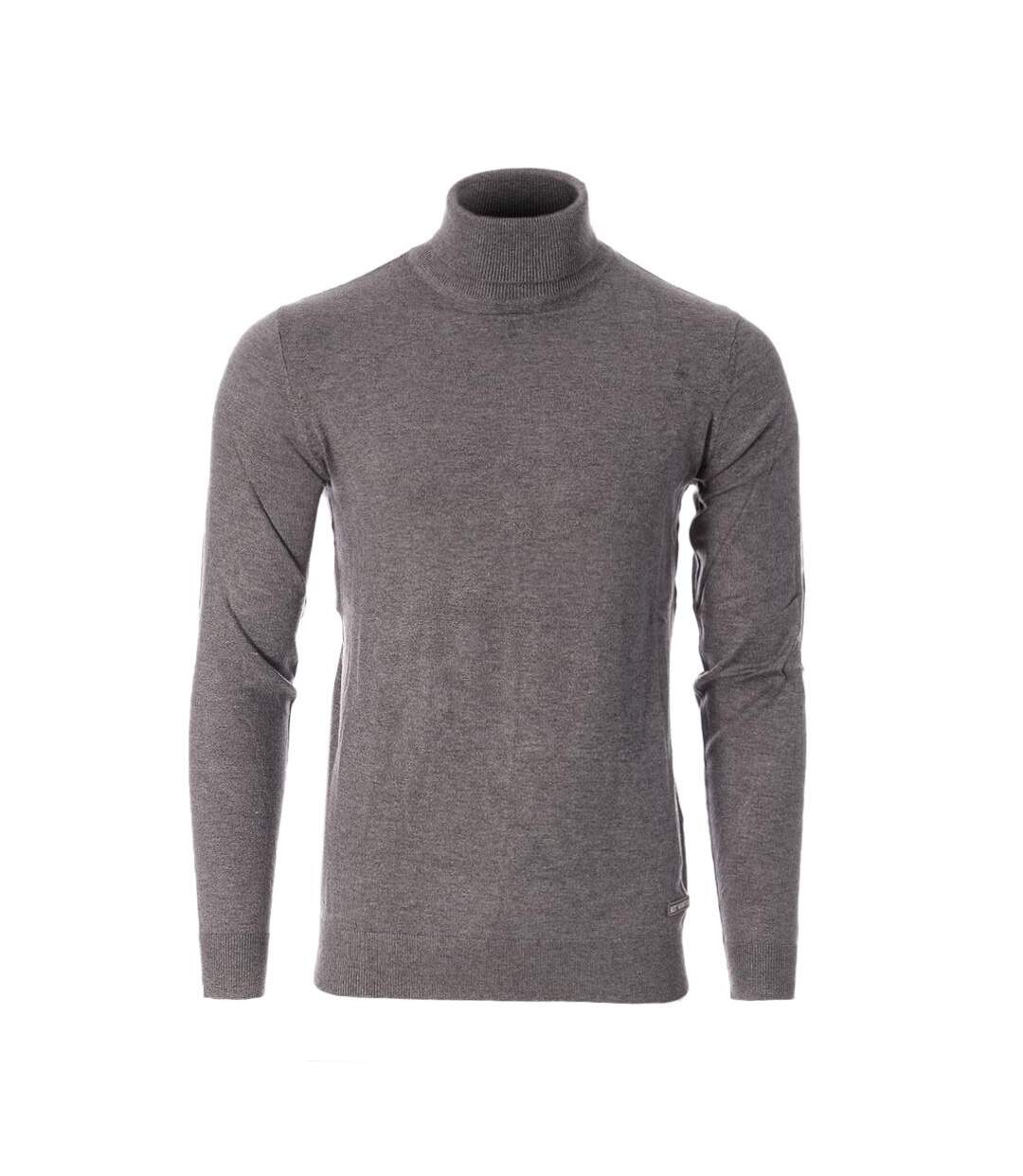 Pull gris chiné homme best mountain 03-nav - l-1