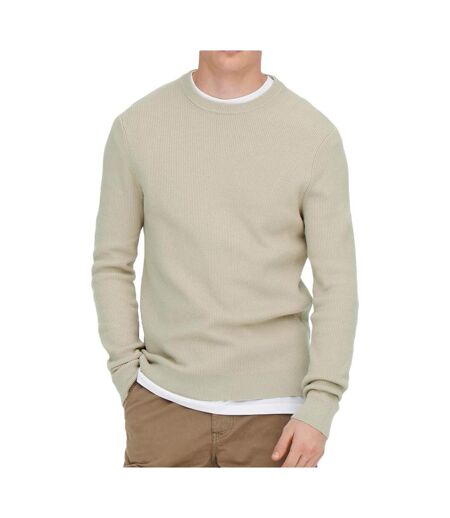 Pull Beige Homme Only & Sons Onsphil - L