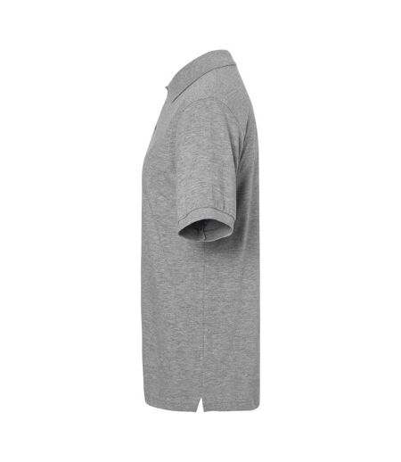 Polo Classic Homme Gris Chiné James And Nicholson