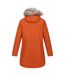 Regatta Womens/Ladies Voltera Heated Waterproof Jacket (Burnt Copper) - UTRG6143