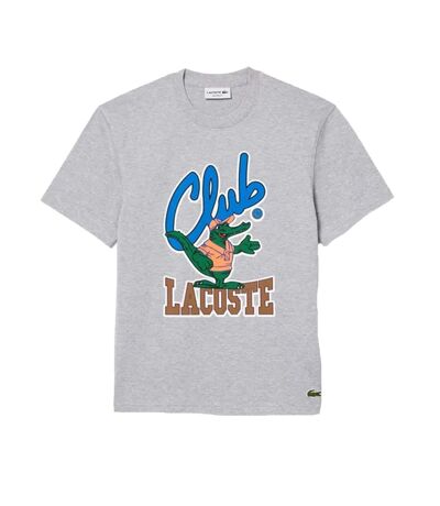 T-shirt homme gris Lacoste