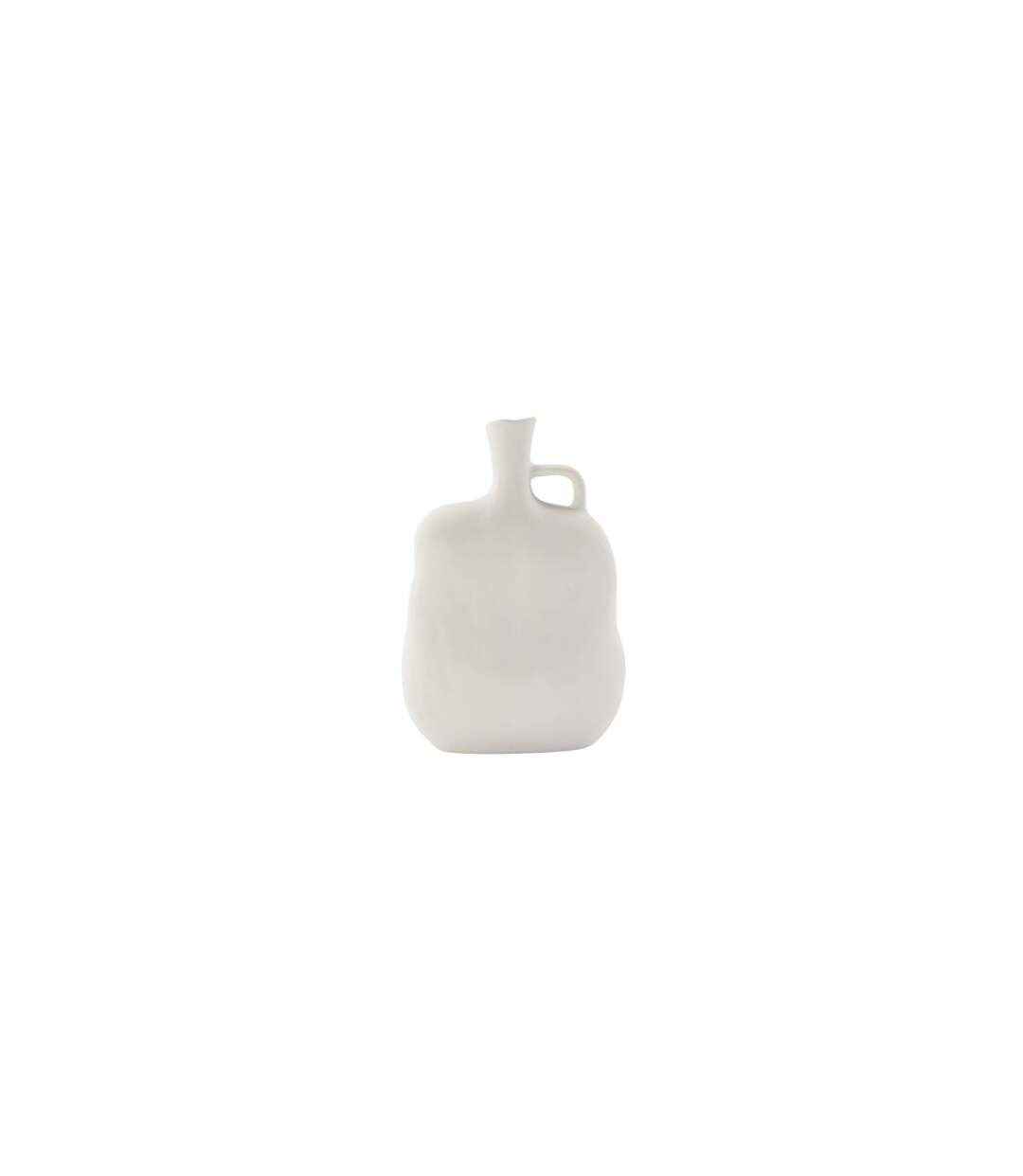 Vase Buste en Céramique Conta 25cm Blanc Cassé-5