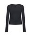 T-shirt Manches Longues Trinkey Femme Noir Jack Wills-3