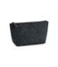 Sac à accessoires 18 cm x 9 cm x 19 cm charbon chiné Bagbase Bagbase