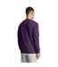 Mens crew neck long-sleeved sweatshirt thistle shadow Lyle & Scott