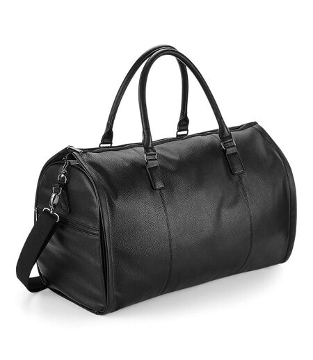 Quadra Nuhide Garment Weekender Duffel/Holdall Bag (Black) (One Size) - UTRW7080