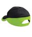 Beechfield Unisex Teamwear Competition Cap Baseball / Headwear (Black/Graphite Grey)