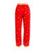 Bas De Pyjama Motif/style Imprimé Étoile En Alu Femme Rouge PJ Salvage-3
