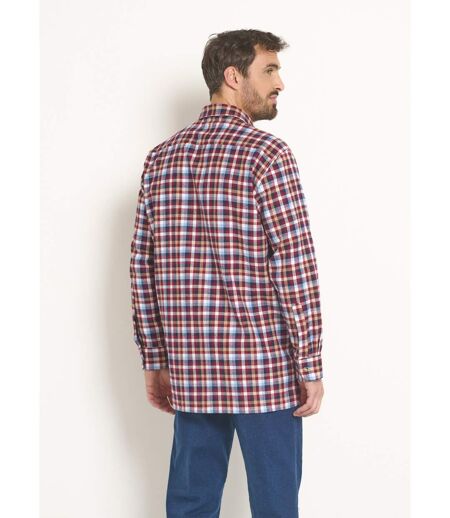 Chemise à carreaux en flanelle chaude