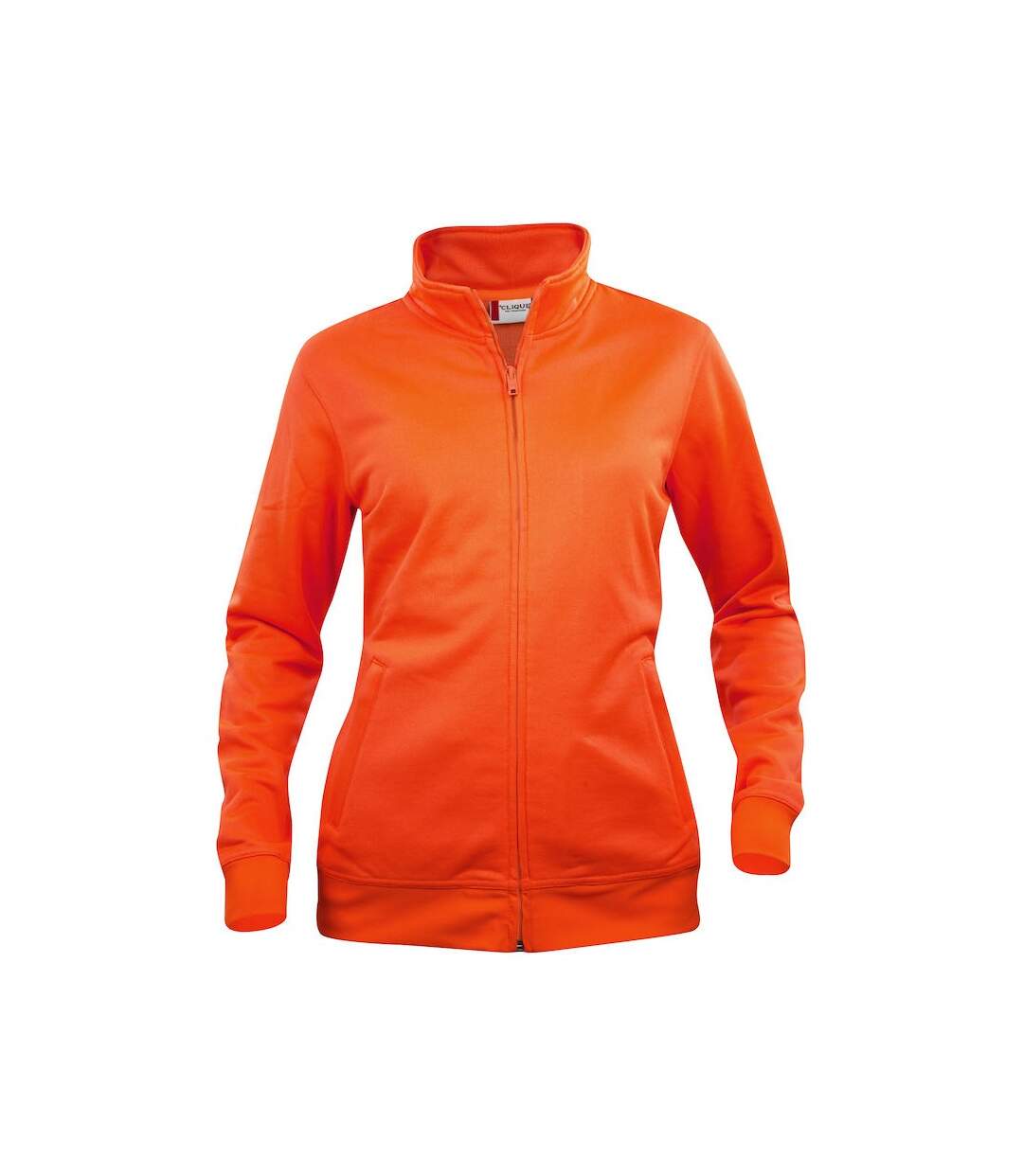 Veste basic femme orange fluo Clique