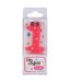 Bougie d'Anniversaire Chiffre 1 5cm Rose-2