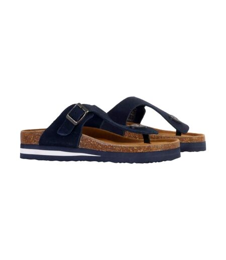 Mules Cuir Terre De Marins Rhodes