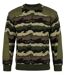 Pull Ras du Cou Homme Ledertys Camouflage (30% Laine)-2