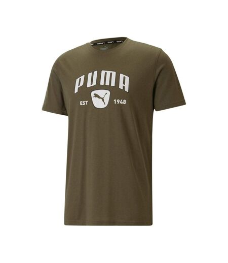 T-shirt Kaki Homme Puma Performance - L