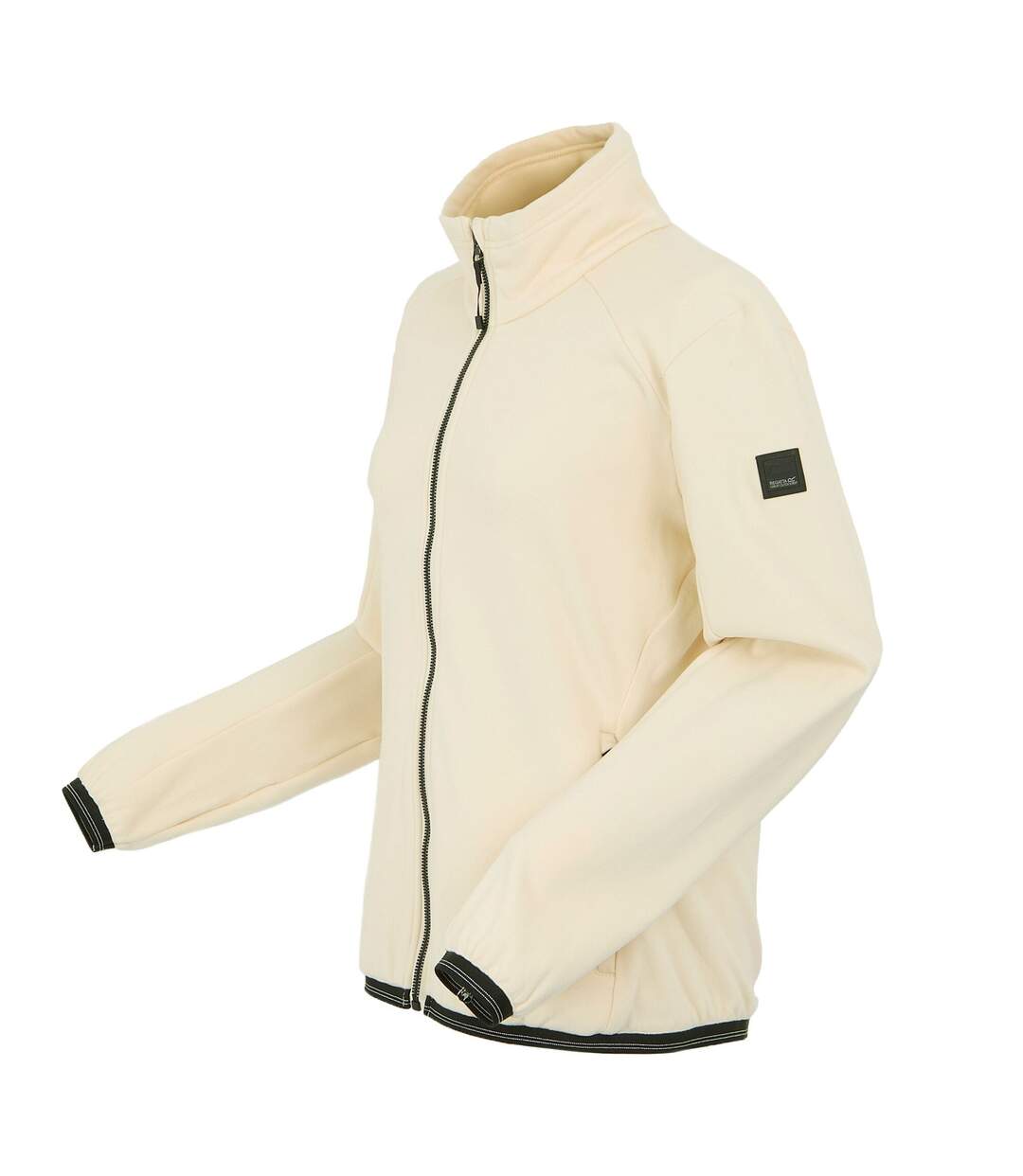 Womens/ladies Bayhill Zipped Fleece Jacket Light Vanilla Regatta-4