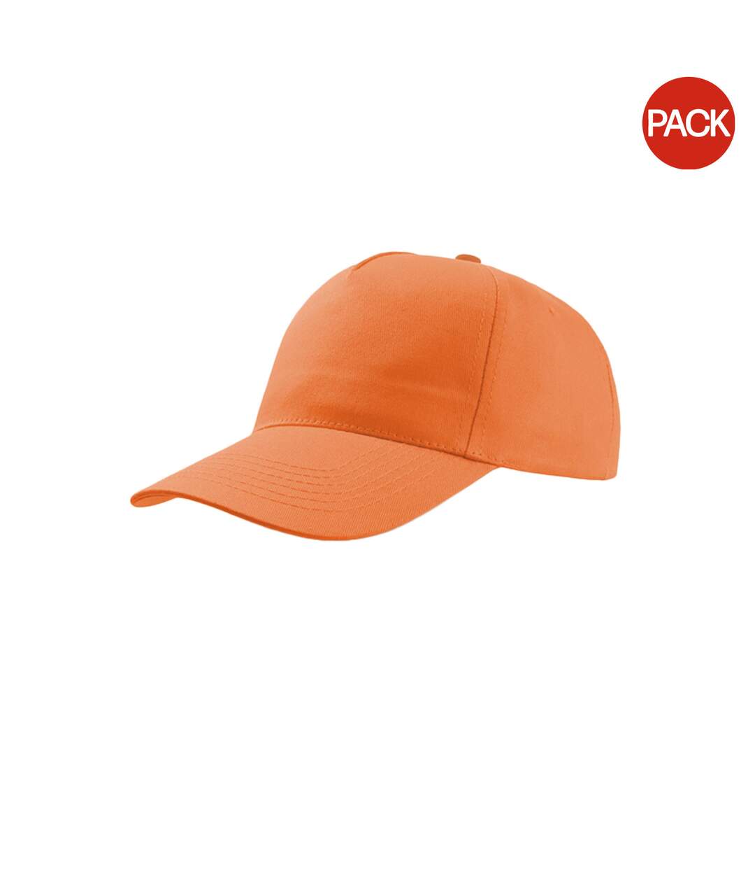 Lot De 2  Casquettes Start Adulte Orange Atlantis-1