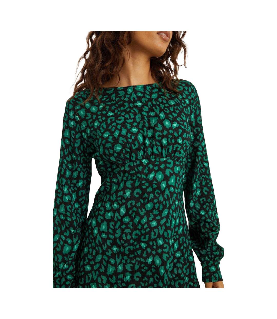 Mini robe femme vert Dorothy Perkins-3