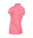 Polo Manches Courtes Remex Femme Rose Vif Regatta-4