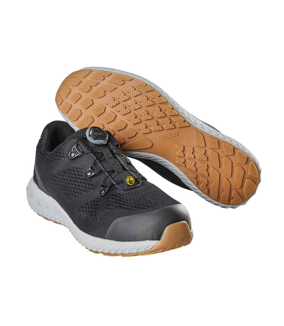 Womens/ladies Footwear Move Safety Shoes Black Mascot-4