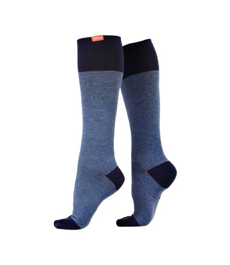 VIM&VIGR - Chaussettes Contention Femme Homme | Coton 30-40 mmhg Bas Compression