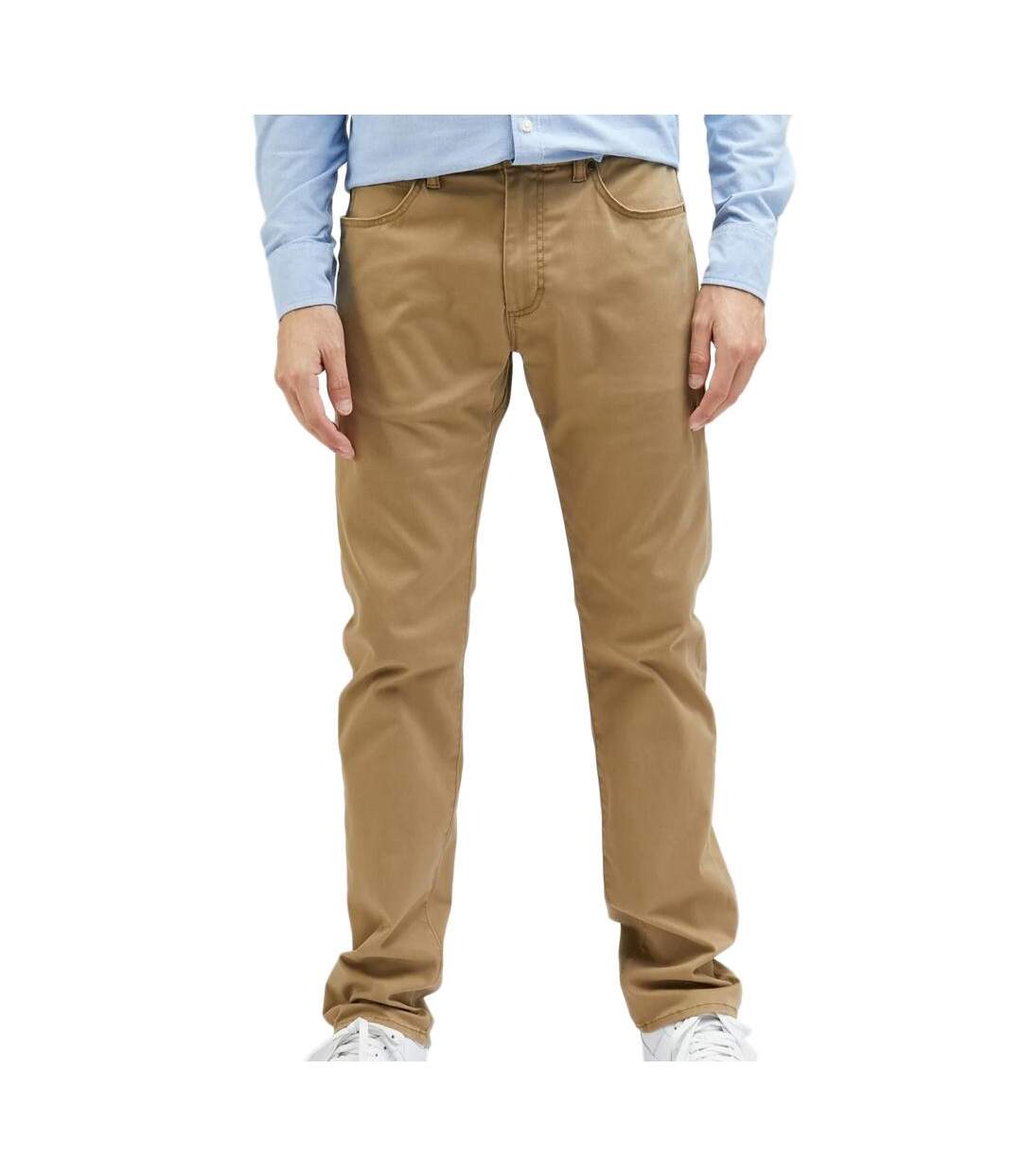 Pantalon  Slim Fit Beige Homme Lee Elbus - W29-L34-1