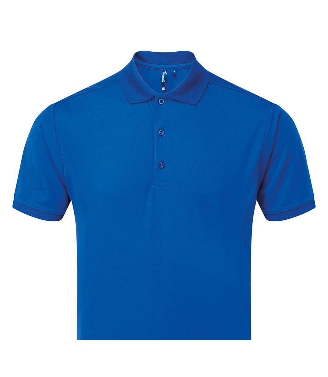 Mens Coolchecker Polo Shirt Royal Blue Premier-2