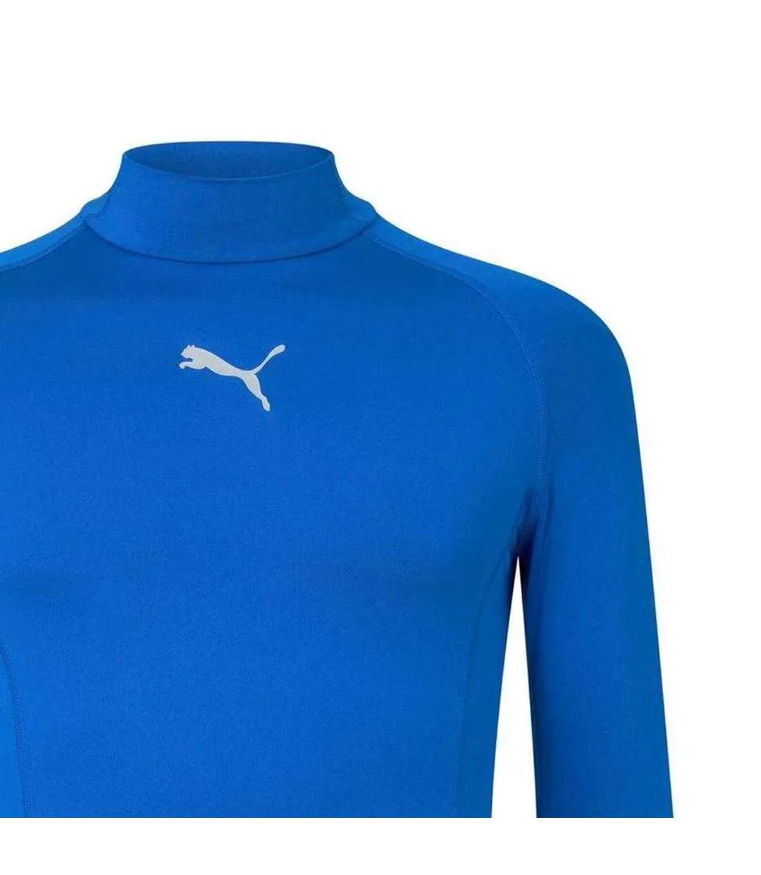 Mens Liga Thermal Snug Fit T-shirt Electric Blue Puma-3