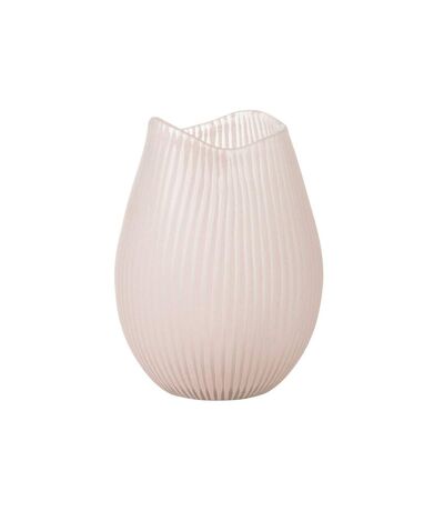 Paris Prix - Vase Design Ligne octave 31cm Rose