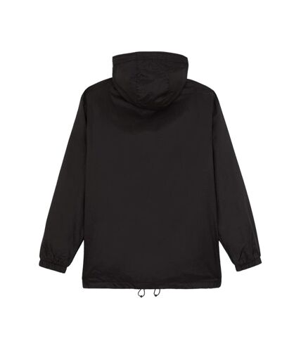 Dickies Mens Hooded Nylon Fleece Lined Jacket (Black)