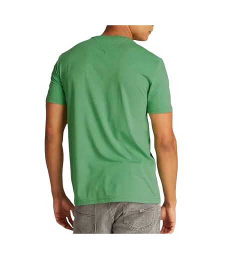 T-shirt vert homme tommy hilfiger tjm x slim jaspe