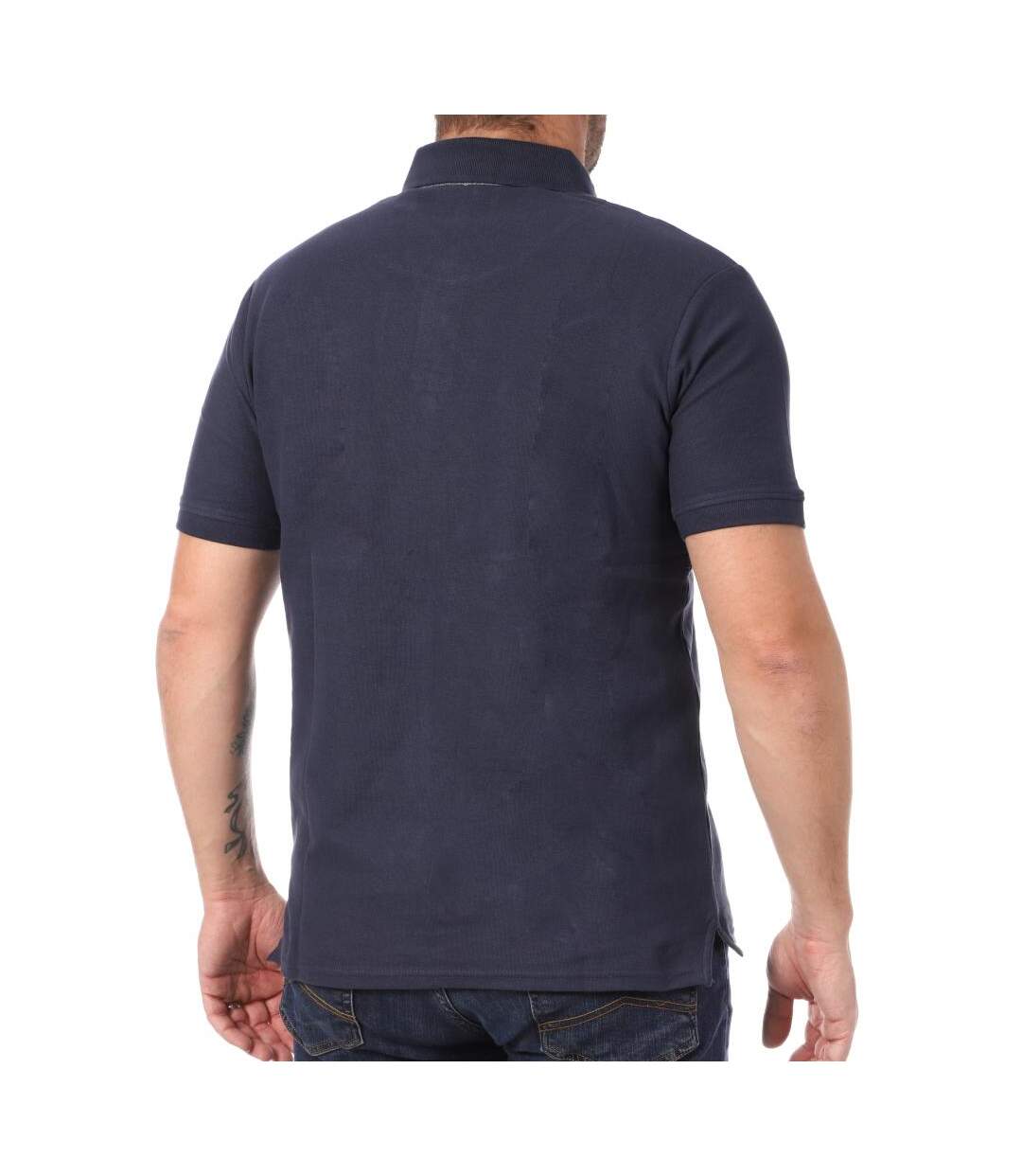 Polo marine homme lee cooper opan - l-2