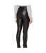 Legging Noir Similicuir Femme JDY Stine - S