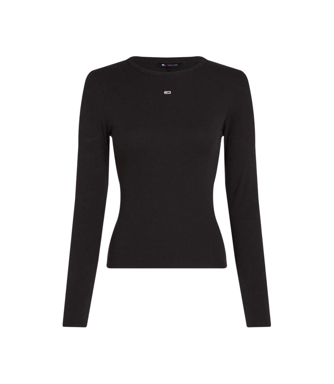 T-shirt Manches Longues Femme Noir Tommy Jeans-2