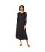 Robe mi-longue femme noir Dorothy Perkins