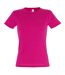 SOLS Womens/Ladies Miss Short Sleeve T-Shirt (Fuchsia) - UTPC289