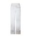 Bas De Pyjama Femme Blanc Off White-2