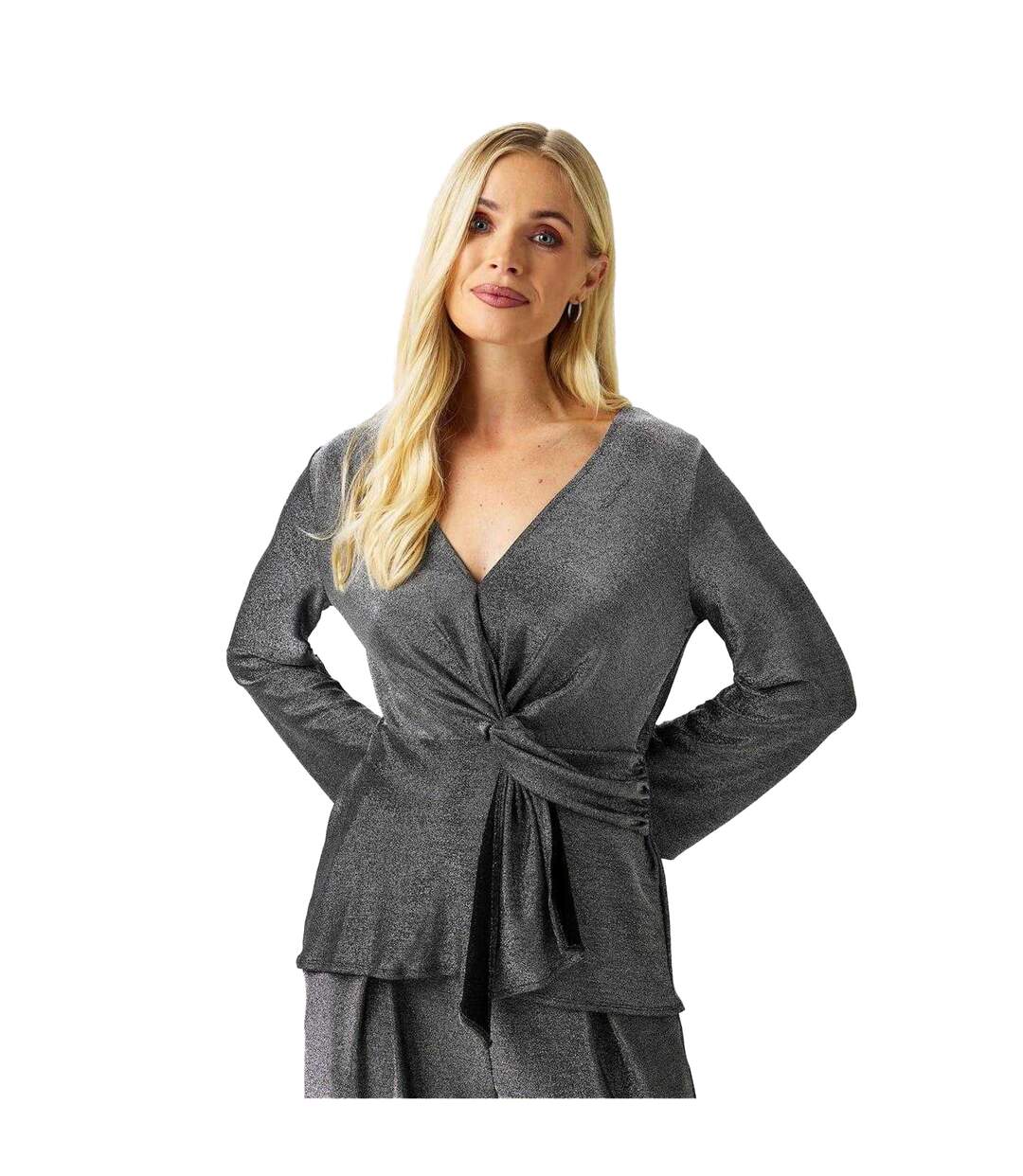 Blouse Femme Argenté Biba-4