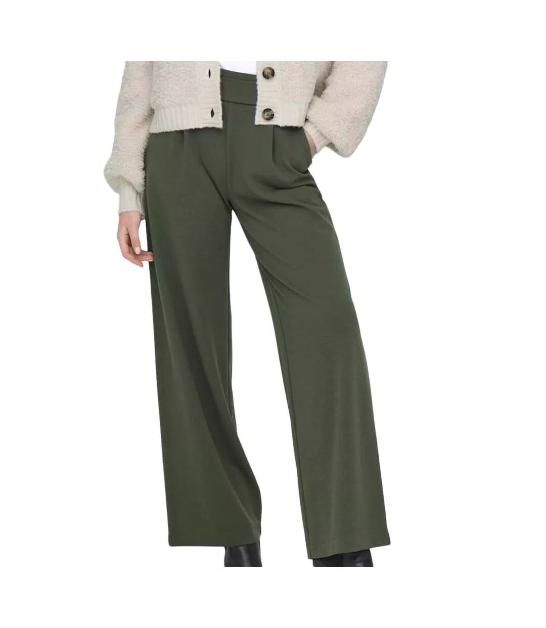Pantalon kaki femme jdy geggo 15208430-1