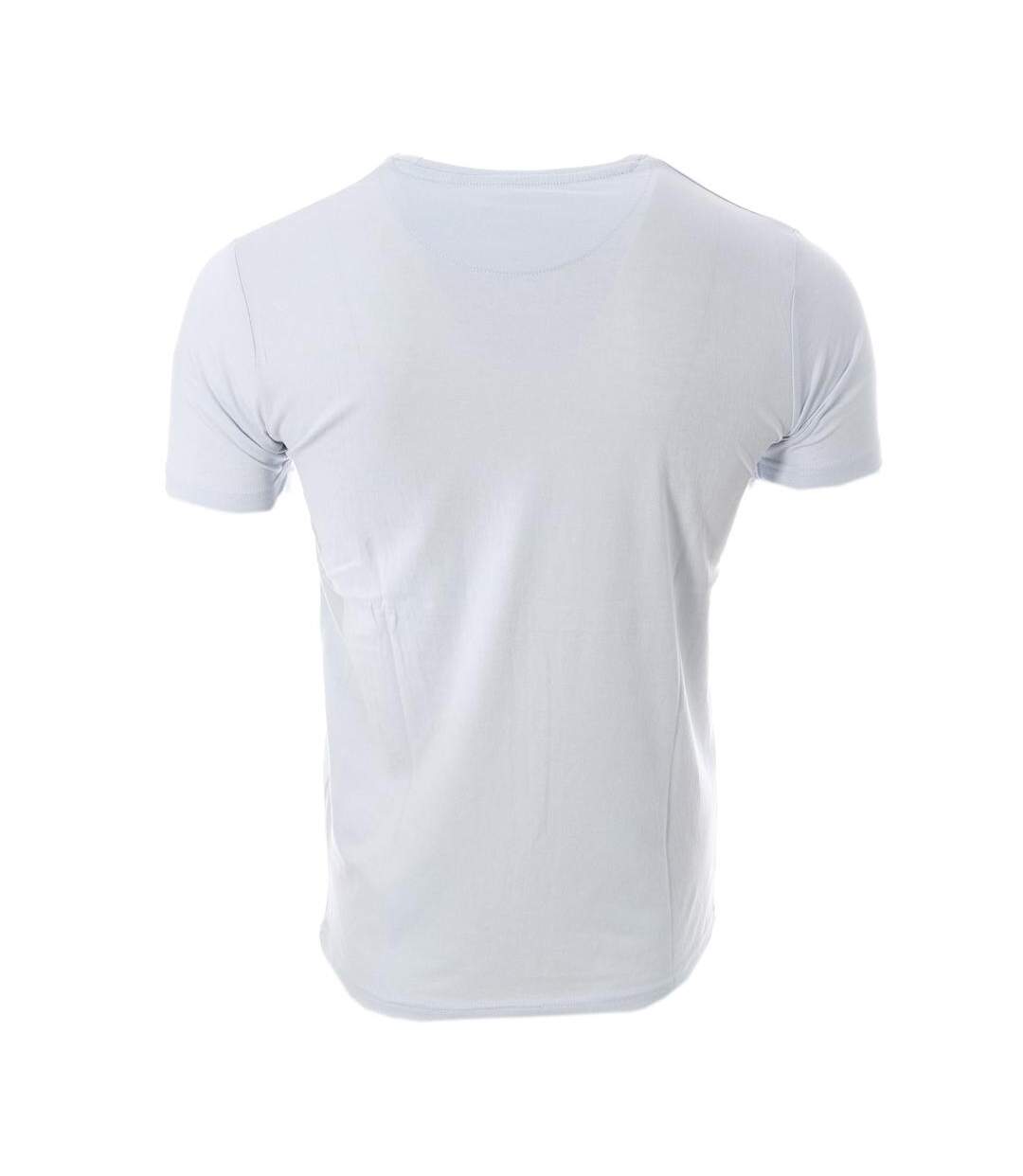 T-shirt bleu clair homme best mountain 1013 - l-2