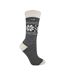 THMO Chaussettes en Laine Femme Vintage Thermiques-1