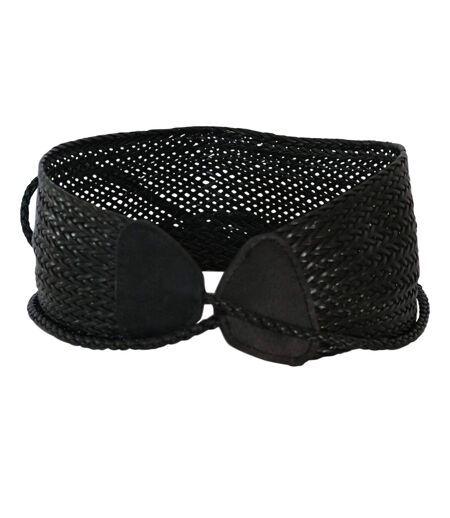 Ceinture large tressée BORAS – style bohème