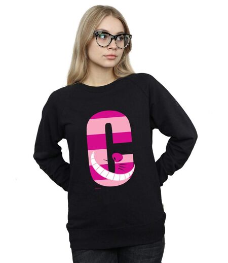 Disney - Sweat ALPHABET A IS FOR ALICE - Femme (Noir) - UTBI5568