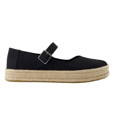 Womens/ladies Carolina Mary Janes Black Toms