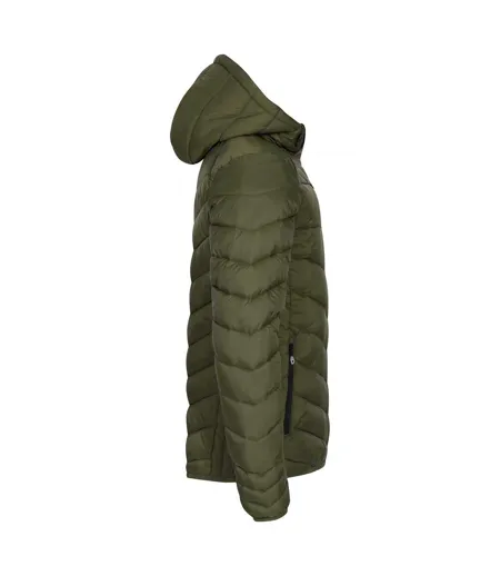Doudoune Matelassée Idaho Homme Vert Kaki Clique