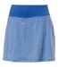 Womens/ladies Patterned Knitted Golf Skort Pink Puma-2