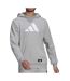 Sweat à capuche Gris Homme Adidas HA1412 - S