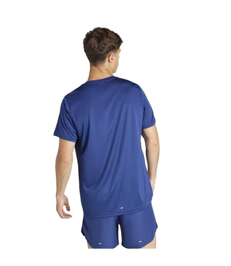 T-shirt run it homme bleu foncé Adidas